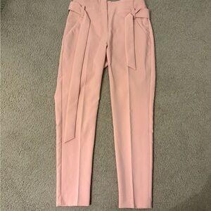New York & Company Blush Pink Straight Leg Pants